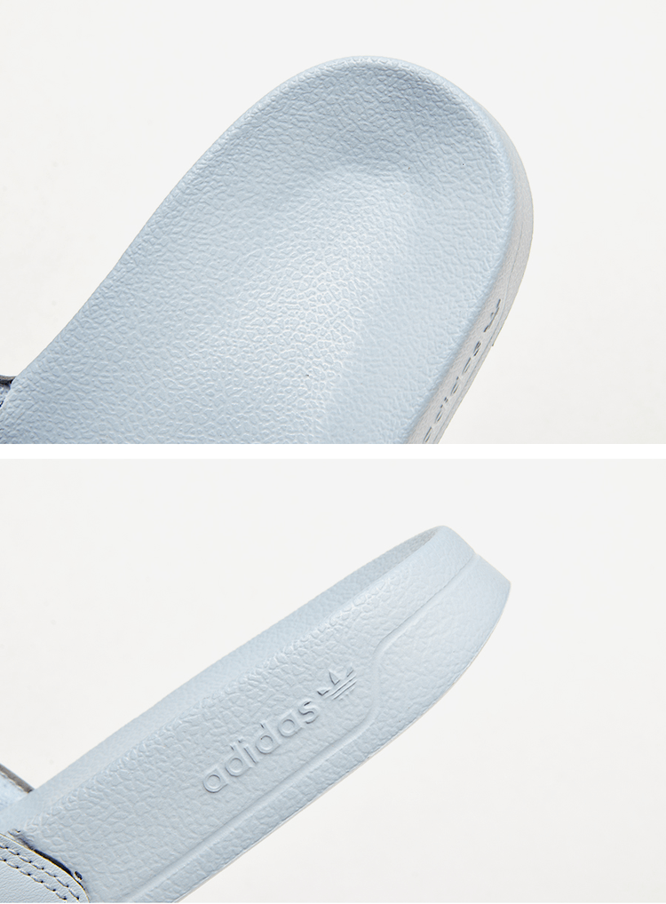 商品Adidas|【韩国直邮|包邮包税】阿迪达斯 ADILETTE LITE  凉鞋 沙滩鞋 拖鞋  GX8890 HALBLU/HALBLU/HALBLU,价格¥215,第2张图片详细描述