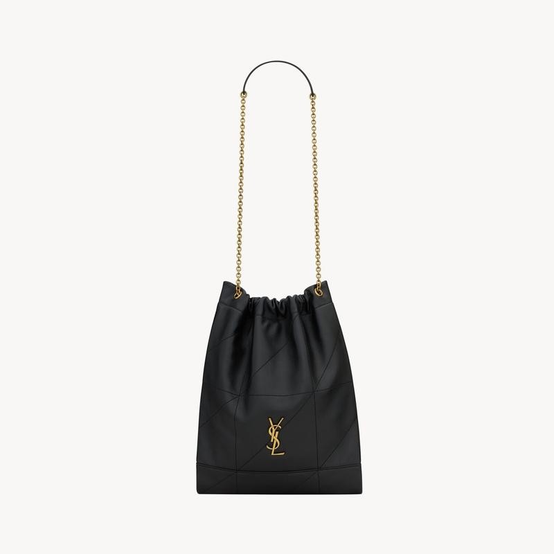商品Yves Saint Laurent|圣罗兰 JAMIE系列女士黑色棉布单肩包 781666AAB321000（四色可选）,价格¥19942,第4张图片详细描述