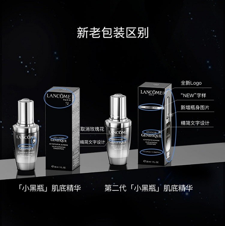 商品Lancôme|Lancome兰蔻「小黑瓶」精华肌底液75ml,价格¥768,第12张图片详细描述