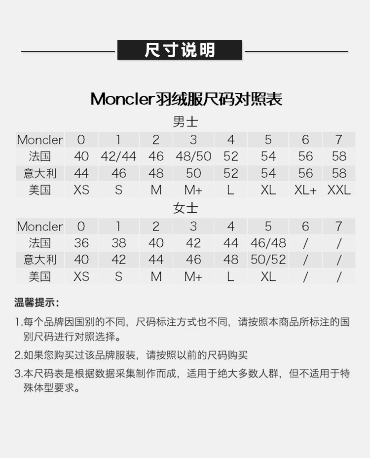 商品[国内直发] Moncler|Moncler 盟可睐 女士黑色拼多色尼龙混纺棉服 4537999-53048-999,价格¥6672,第3张图片详细描述
