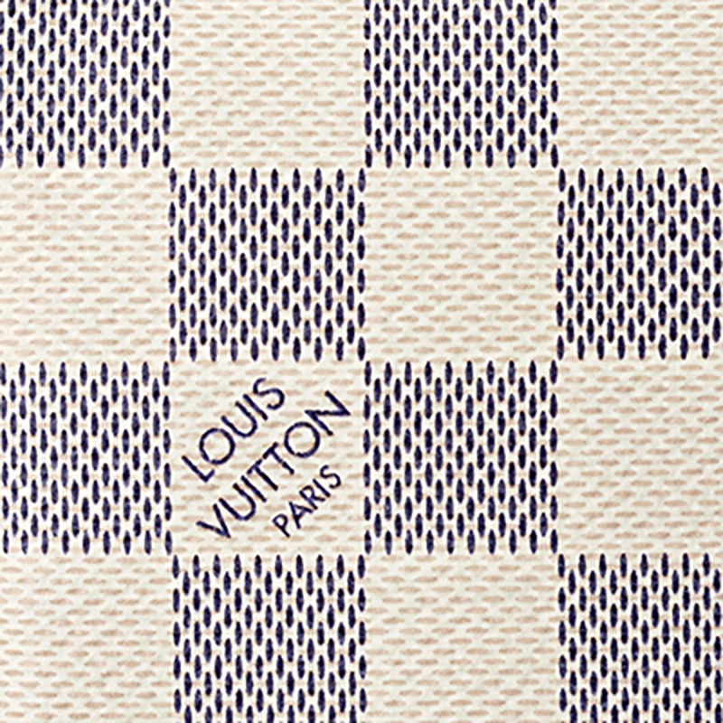 商品Louis Vuitton|预售10天 Louis Vuitton/路易威登 经典款SPEEDY 25系列 女士蓝白棋盘格帆布饰皮革滚边金扣配可拆卸肩带拉链开合单肩斜挎手提包N41374,价格¥12009,第6张图片详细描述