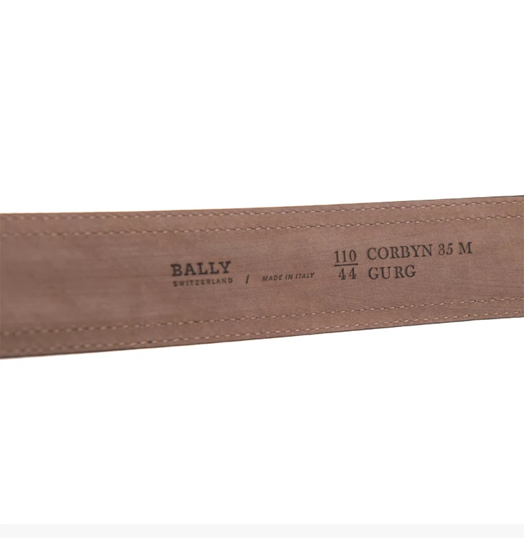 商品Bally|Bally 巴利 男士黑色腰带 6223942,价格¥1399,第7张图片详细描述
