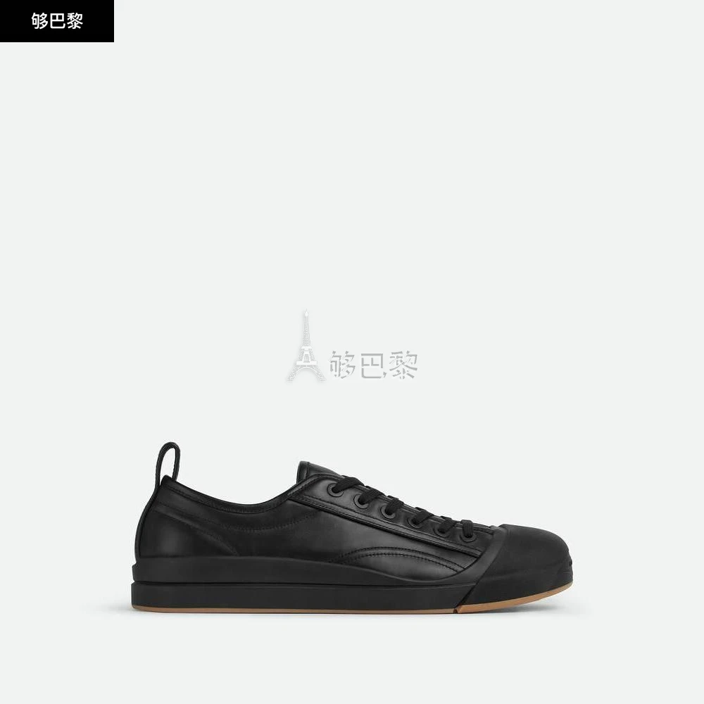 商品Bottega Veneta|【预售】 BV葆蝶家 24秋冬 男士 休闲运动鞋 Sneaker Vulcan en cuir 763730V3HB01000,价格¥6996,第2张图片详细描述