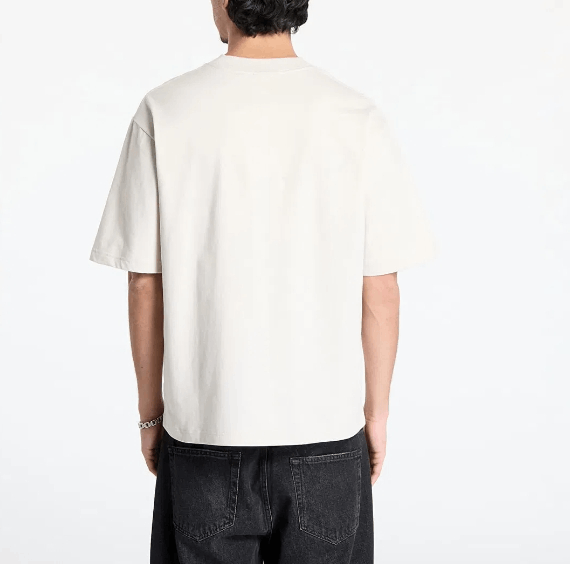 商品Calvin Klein|圆领宽松刺绣短袖T恤 男款 黑色灰白色（香港仓发货）,价格¥357,第7张图片详细描述