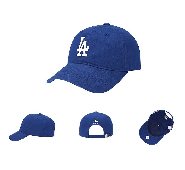 商品MLB|【享贝家】MLB 棒球帽复古大LA运动休闲鸭舌帽  男女同款 蓝色 3ACP6601NK0025-07NYS,价格¥157,第5张图片详细描述