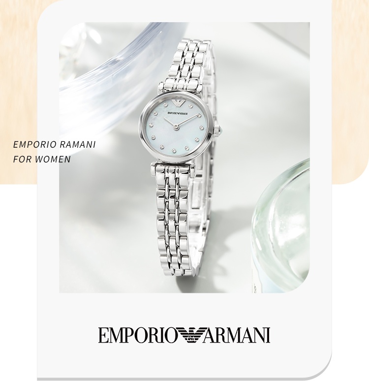商品[国内直发] Emporio Armani|阿玛尼(Emporio Armani)满天星白月光石英欧美表贝母AR1961,价格¥1691,第6张图片详细描述