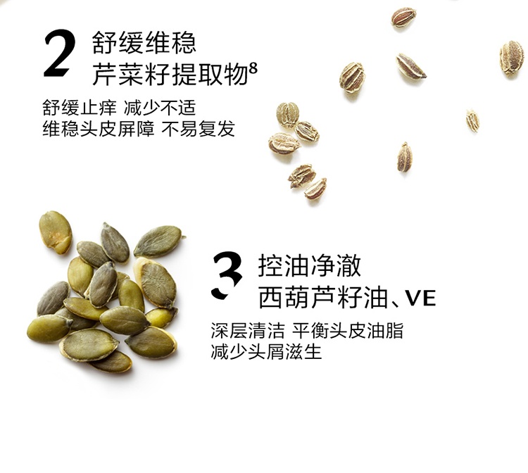 商品René Furterer|馥绿德雅去屑洗发水150ml止痒控油 油性头皮适用,价格¥164,第7张图片详细描述