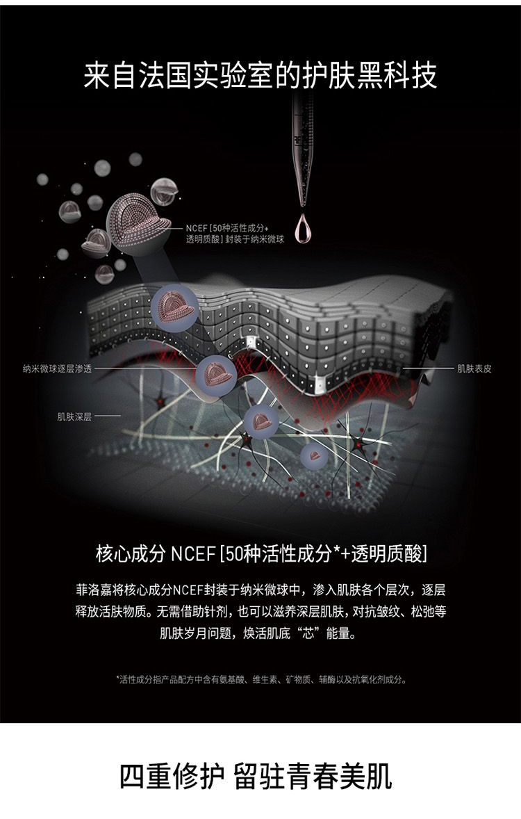 商品【原封正品】 Filorga|菲洛嘉 逆时光抗皱精华 30ml 法国进口 平滑细纹 抗皱滋润,价格¥408,第4张图片详细描述