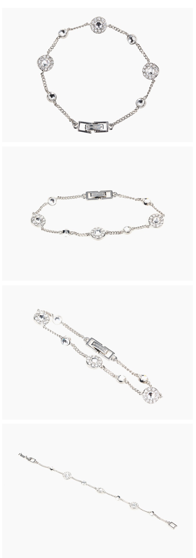 商品[国内直发] Givenchy|Givenchy/纪梵希 清新系列闪耀仿水晶女士手链,价格¥353 描述