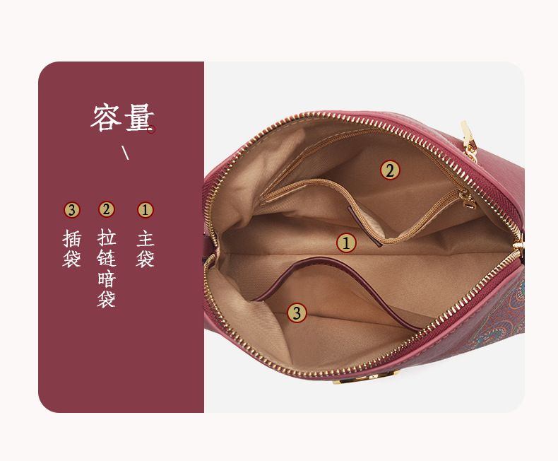 商品[国内直发] PMSIX|母亲节礼物送妈妈生日礼物中秋礼品中年女包送婆婆母亲长辈丈母娘,价格¥439,第5张图片详细描述