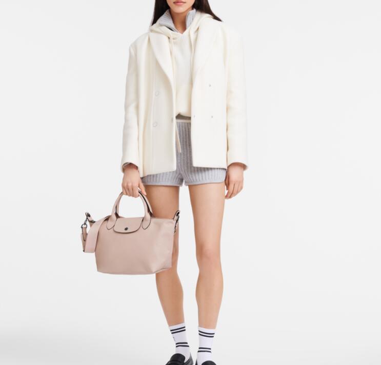 商品Longchamp|珑骧女包LE PLIAGE XTRA牛皮革搭扣翻盖拉链开合女士新款手提单肩斜挎包（香港仓发货）,价格¥3760,第2张图片详细描述
