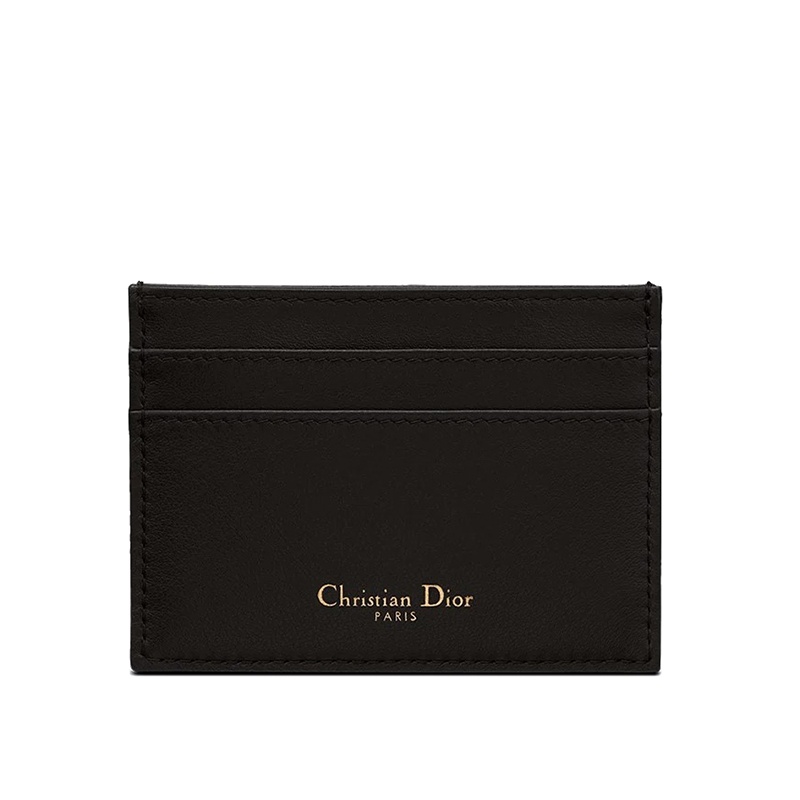 商品Dior|DIOR/迪奥 经典蓝色老花刺绣帆布拼接小牛皮卡片夹,价格¥2745,第3张图片详细描述