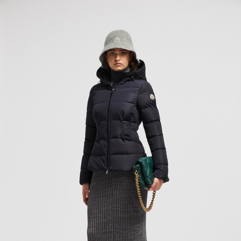 商品Moncler|蒙口 AVOCE系列女士午夜蓝短款羽绒服 J20931A00151539ZD778（两色可选）,价格¥12227,第5张图片详细描述