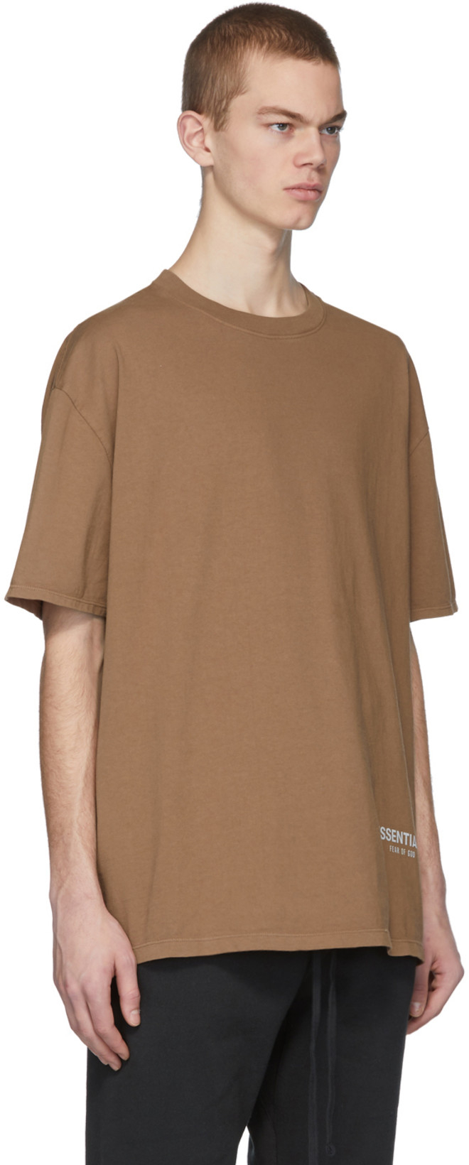 商品Essentials|Tan Core T-Shirt T恤,价格¥273,第5张图片详细描述