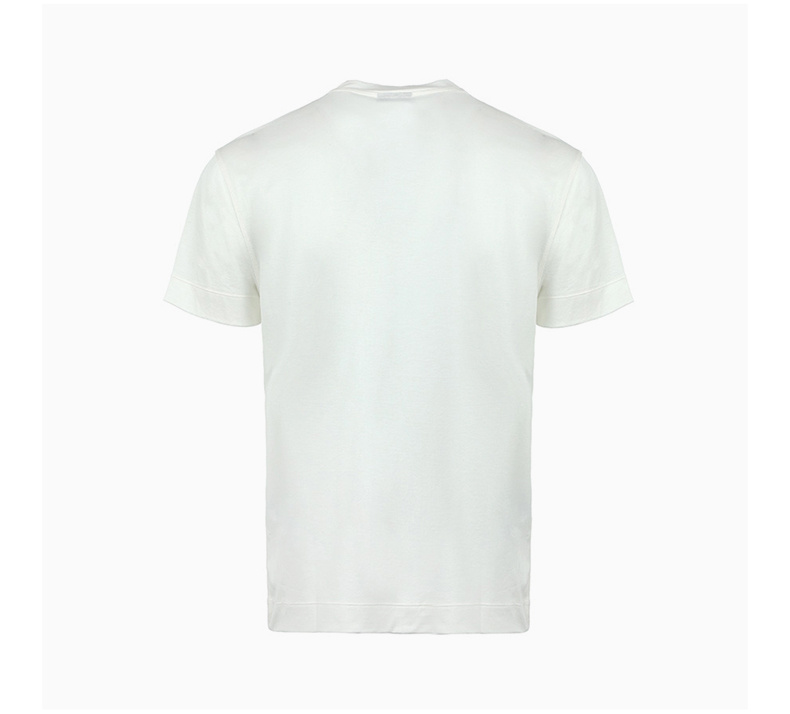 商品[国内直发] Emporio Armani|EMPORIO ARMANI 男白色短袖T恤 3L1TCE-1JUVZ-0128,价格¥679,第5张图片详细描述