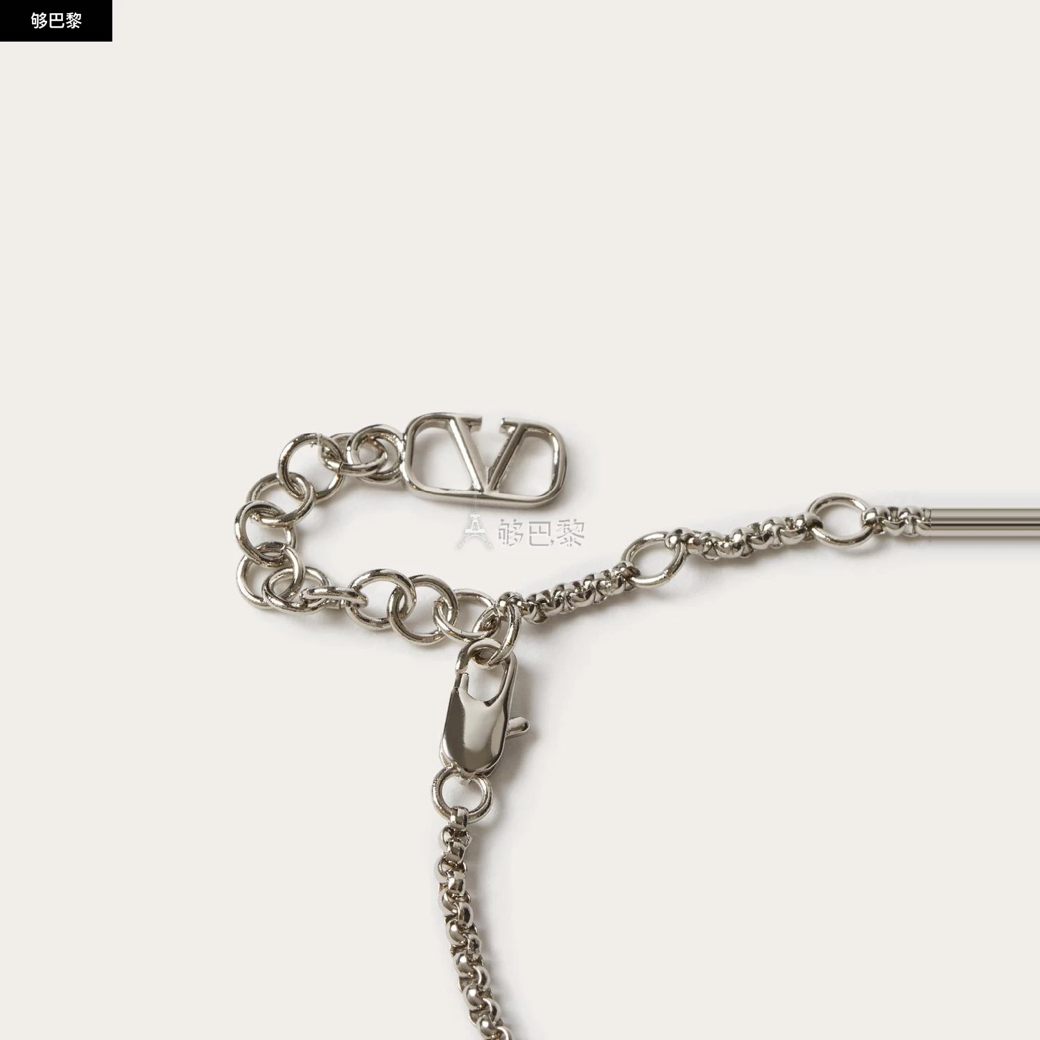 商品Valentino|【预售】 华伦天奴 25春夏 男士 手链 BRACELET VLOGO SIGNATURE EN MÉTAL 4Y2J0N40MET_172 ,价格¥2583,第6张图片详细描述