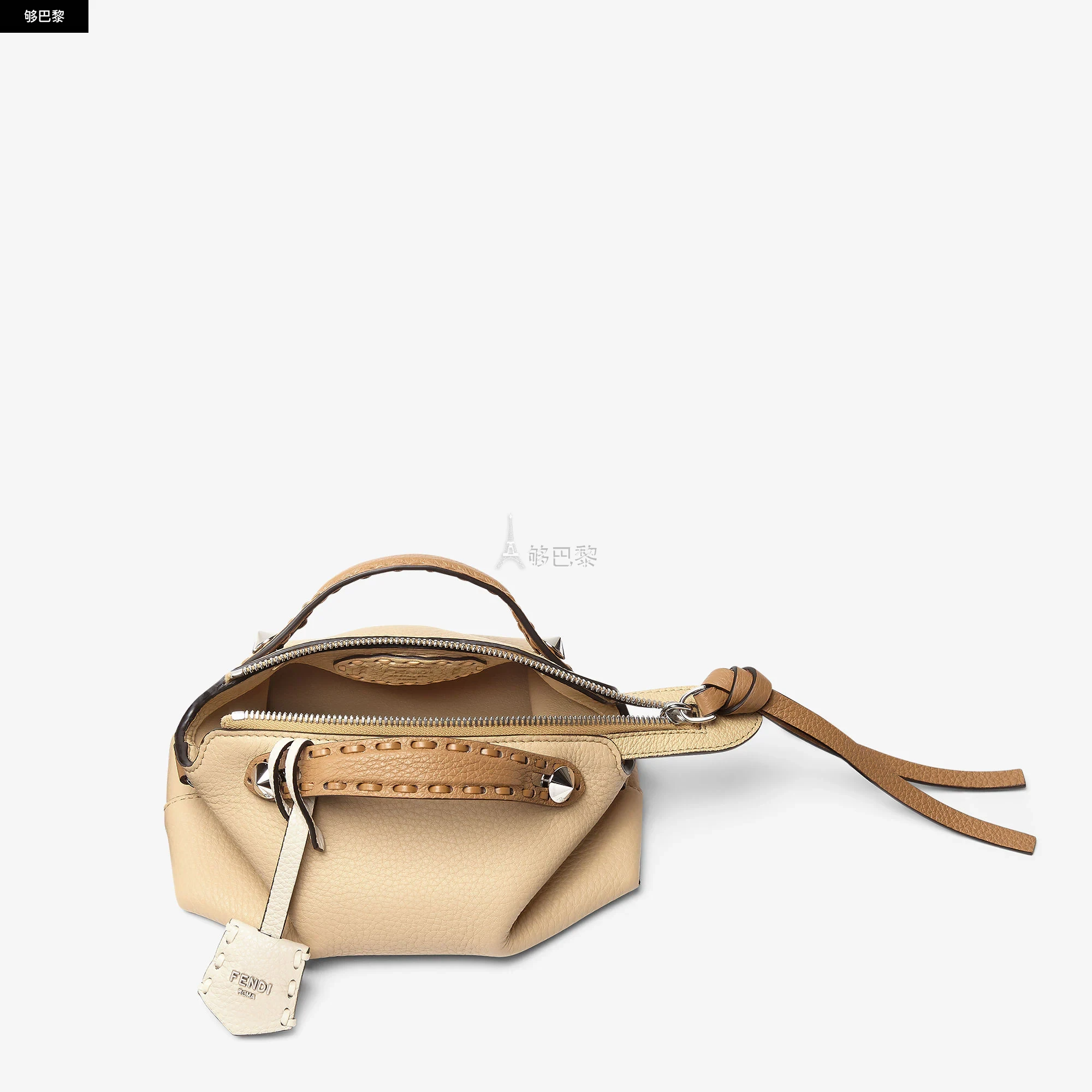 商品Fendi|【预售】 芬迪 25春夏 女士 单肩包 By The Way Selleria迷你手袋 8BS098AV1JF1SY4 ,价格¥14464,第3张图片详细描述