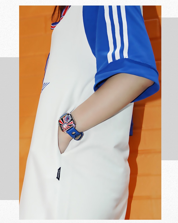 商品[国内直发] MLB|MLB美职棒 大联盟微章两地时间防水石英手表 YH006,价格¥311,第7张图片详细描述