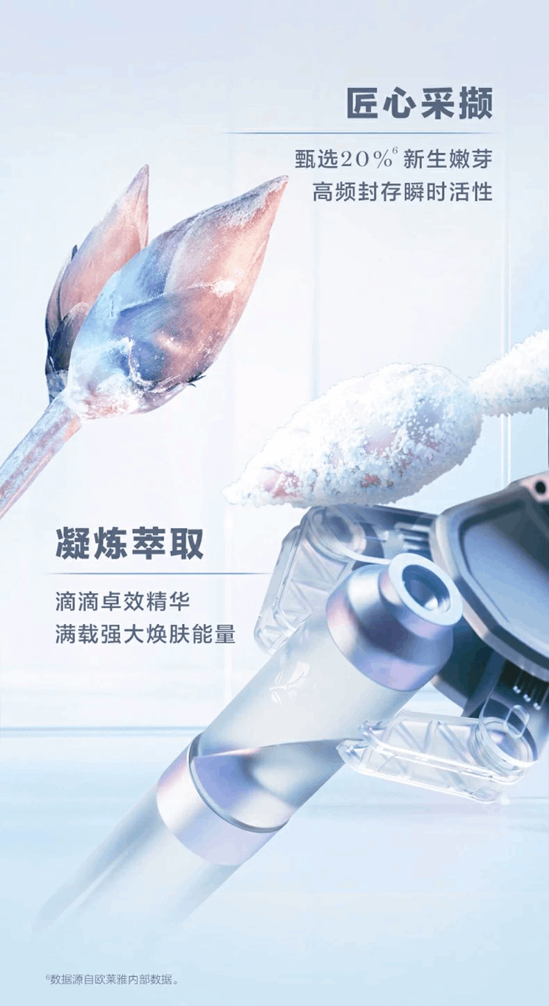 商品Lancôme|兰蔻 净澈换肤双重精华极光水,价格¥38,第6张图片详细描述