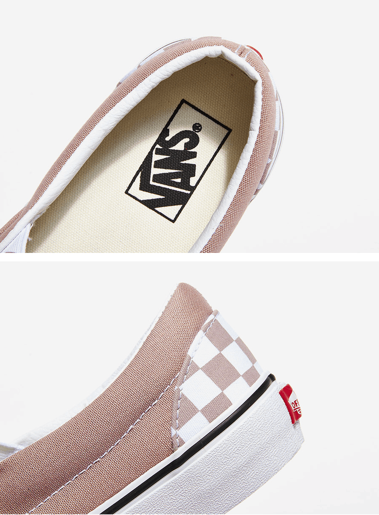 商品Vans|【韩国直邮|包邮包税】万斯 CLASSIC SLIP-ON  运动鞋 一脚蹬 懒人鞋  VN000XG8AZT (CHECKERBOARD) ETHEREA/TRUE WHITE,价格¥266,第2张图片详细描述