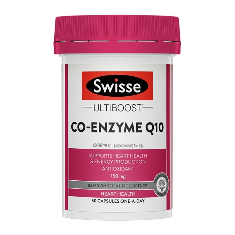 商品[国内直发] Swisse|swisse 辅酶q10心脏宝50粒coenzyme Q10 150mg,价格¥132,第1张图片详细描述