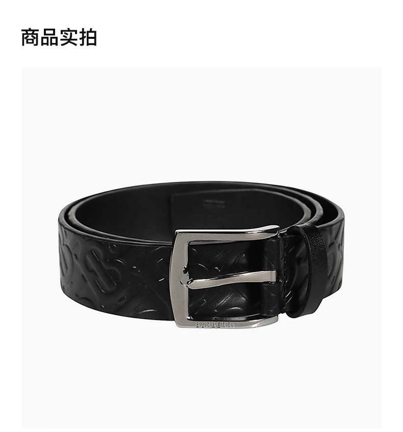 商品Burberry|BURBERRY 男士腰带黑色 8015603,价格¥1902,第5张图片详细描述