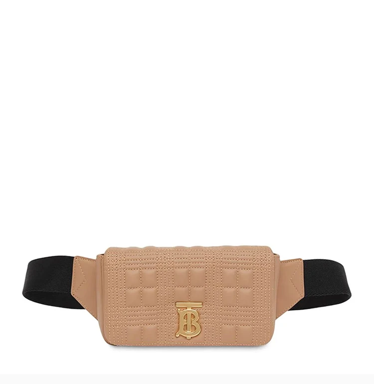 商品Burberry|Burberry 博柏利 女士裸粉色金属装饰腰包 8028871,价格¥4576,第6张图片详细描述
