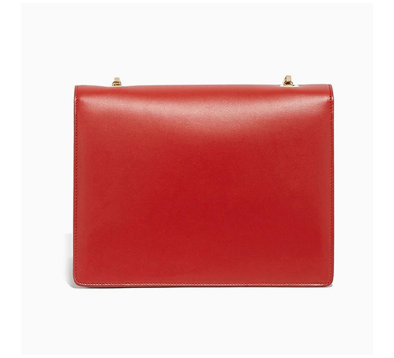 商品[国内直发] Salvatore Ferragamo|Salvatore Ferragamo 菲拉格慕 女士红色小牛皮单肩包 21-G671-677218,价格¥6652,第6张图片详细描述
