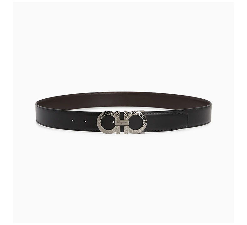 商品Salvatore Ferragamo|SALVATORE FERRAGAMO 男士腰带黑色 0750201【包装随机，部分无包装盒】,价格¥2198,第7张图片详细描述