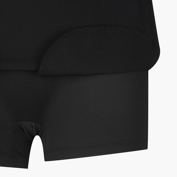 商品【预售商品15天发货】 DESCENTE|高球系列女性侧边松紧带H型裙优雅 DO32WFSK92-BLKG,价格¥959,第21张图片详细描述