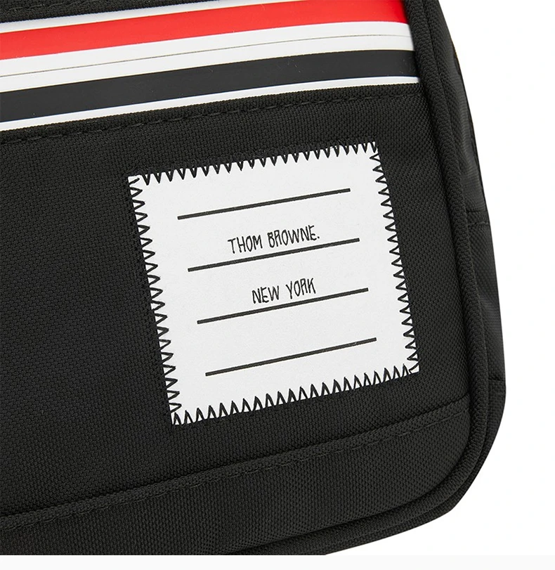 商品[国内直发] Thom Browne|THOM BROWNE 黑色男士腰包 MAG225A-06551-001,价格¥4883,第7张图片详细描述