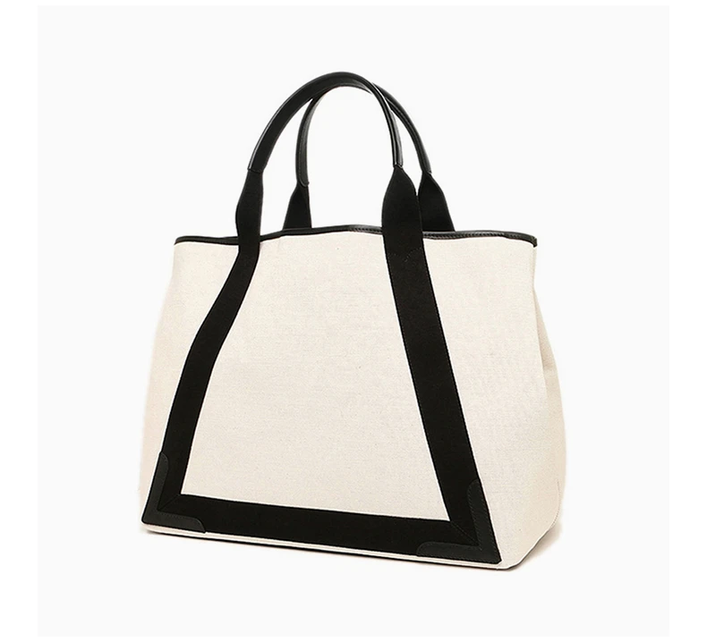商品[国内直发] Balenciaga|Balenciaga 巴黎世家 黑色/米色女士手提包 339936-AQ38N-1081,价格¥9742,第6张图片详细描述