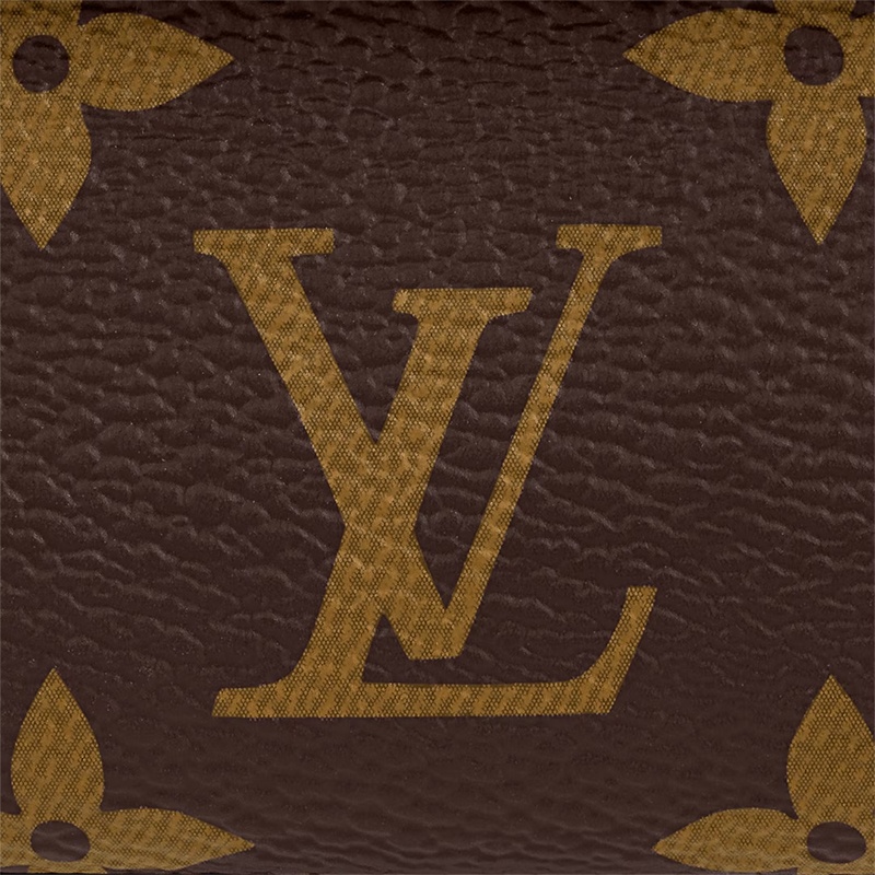 商品Louis Vuitton|【现货】路易威登23新款女士棕色帆布老花金色五金腋下包单肩链条包 M81911,价格¥16567,第2张图片详细描述