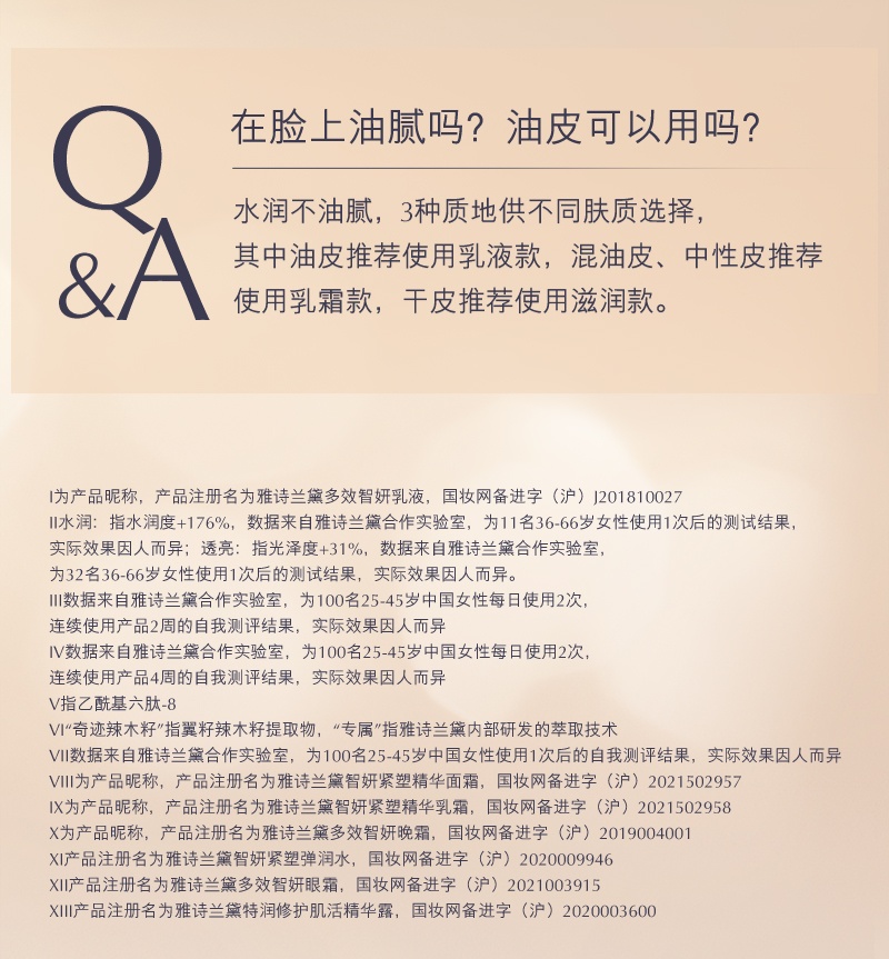 商品Estée Lauder|雅诗兰黛 多效智妍乳液 乳霜质地 保湿淡纹 紧致收缩毛孔 100ml,价格¥578,第9张图片详细描述