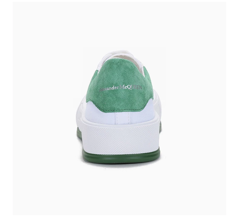 商品[国内直发] Alexander McQueen|ALEXANDER MCQUEEN 白色 男士帆布鞋 654594-W4MV7-9354,价格¥3719,第6张图片详细描述