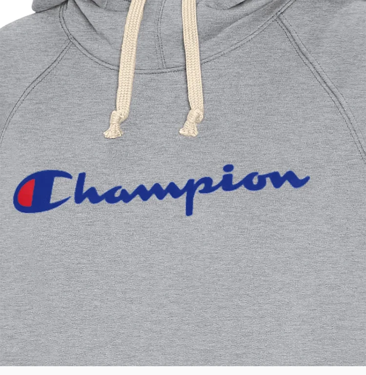 商品CHAMPION|Champion 女士灰色连帽卫衣 GF934-Y08113-V6B,价格¥218,第5张图片详细描述