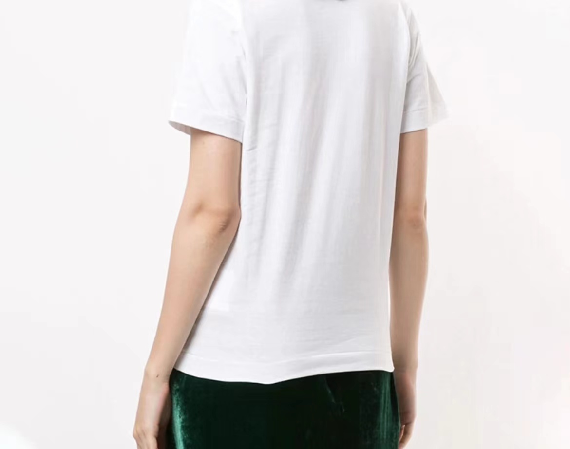 商品Comme des Garcons|红色爱心短袖女款白色AZ-T279-051（澳门仓发货）,价格¥924,第7张图片详细描述
