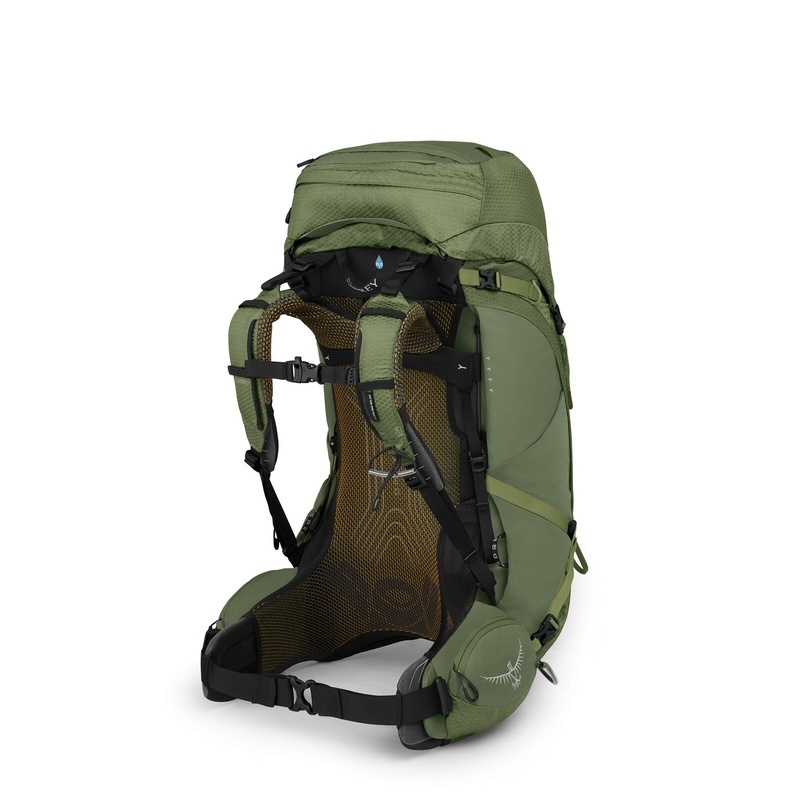 商品Osprey|Osprey小鹰 Atmos AG 50男士绿色尼龙背包,价格¥2484,第6张图片详细描述