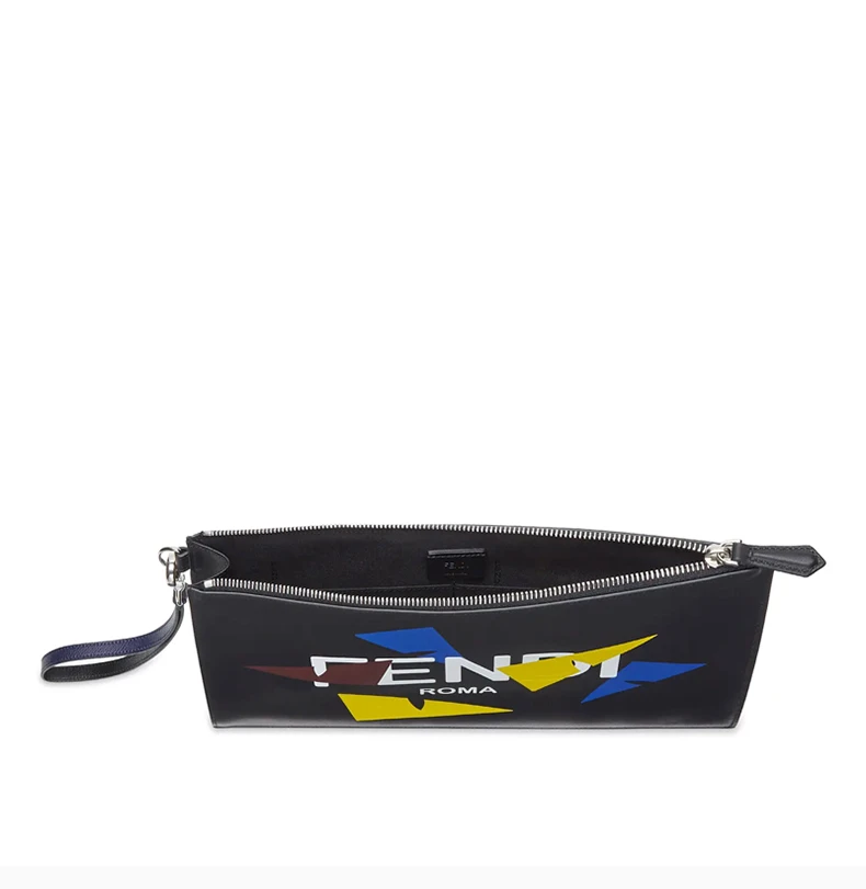 商品Fendi|FENDI 男士黑色手拿包 7N0110-AC9I-F0X93,价格¥4412,第7张图片详细描述