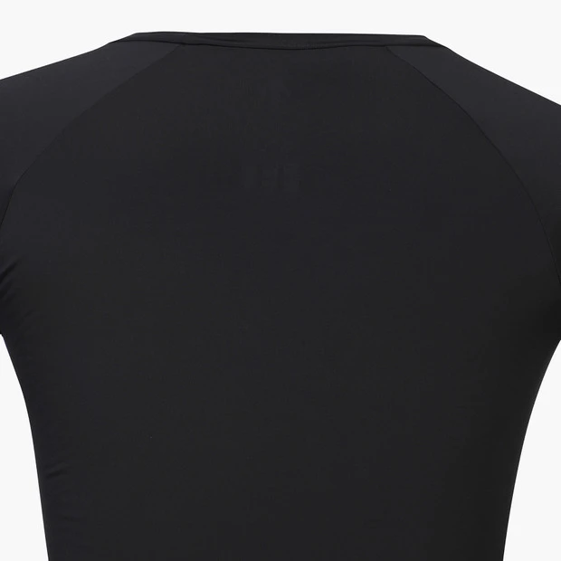 商品【预售商品15天发货】 DESCENTE|高尔夫系列女性网眼混合圆领内搭T恤 DP22WFIN45-BLKG,价格¥505,第14张图片详细描述