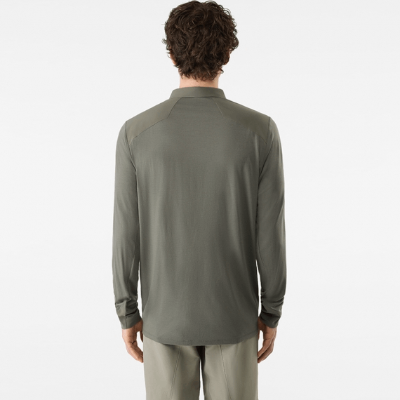 商品Arc'teryx|【Brilliant|包邮包税】始祖鸟 FRAME LS POLO[FW22] Frame LS Polo 男士 VTMFMX5649,价格¥2414,第14张图片详细描述