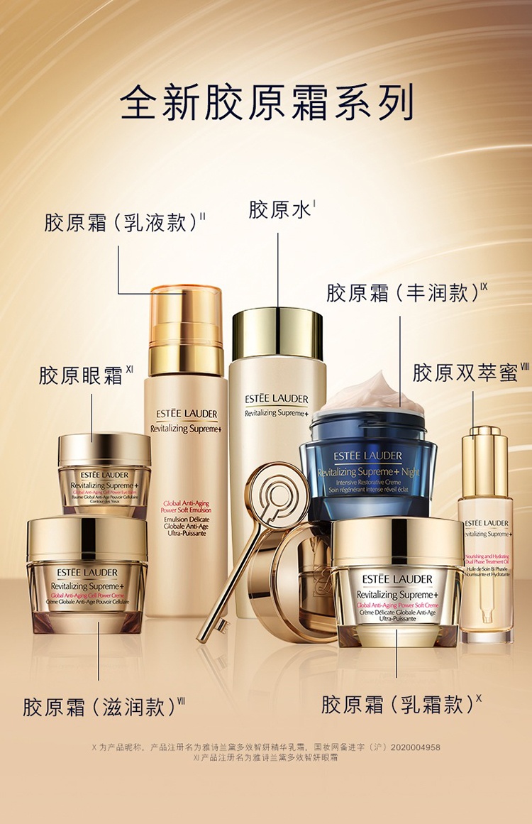 商品Estée Lauder|Estee lauder雅诗兰黛胶原水精华水200ml 补水保湿弹嫩透亮,价格¥328,第10张图片详细描述
