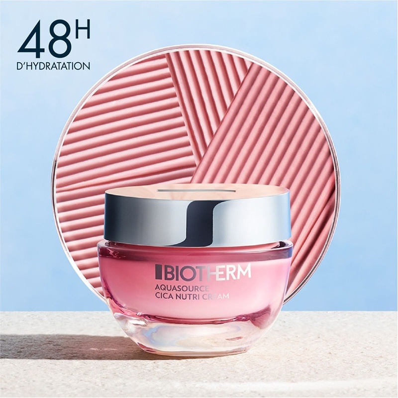 商品Biotherm|Biotherm碧欧泉女士粉活泉积雪草舒缓修护保湿霜30ml-75ml,价格¥233,第3张图片详细描述