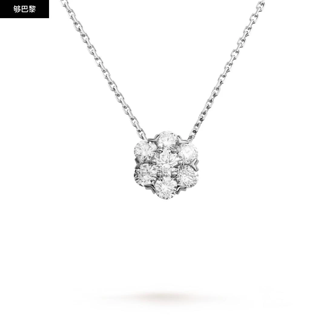 商品Van Cleef & Arpels|包邮包税【预售7天发货】 VCA梵克雅宝 23秋冬 女士 吊坠 Fleurette吊坠，大号款式 VCARA48600,价格¥134142,第4张图片详细描述