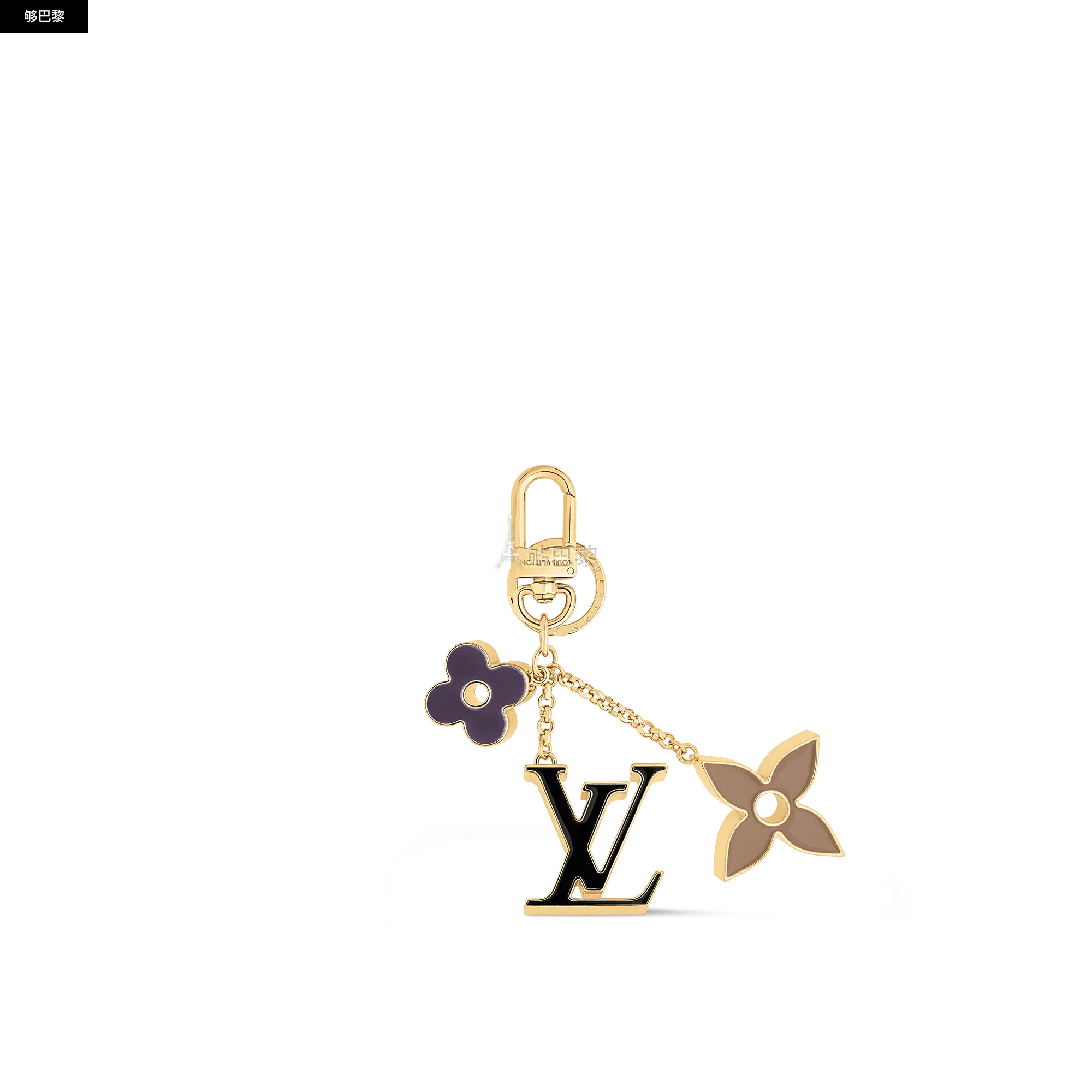 商品Louis Vuitton|【预售】 LV路易威登 25春夏 女士 钥匙扣 FLEUR DE MONOGRAM 包饰 M01652 ,价格¥4672,第3张图片详细描述
