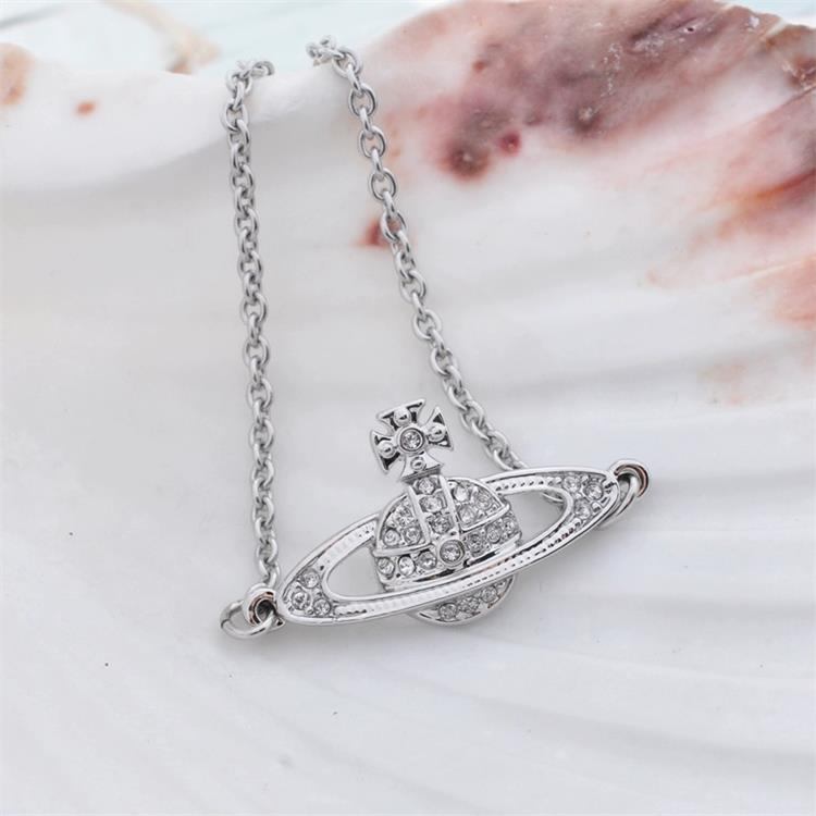商品Vivienne Westwood|Vivienne Westwood西太后土星手链女款 金色银色可选 8050889134978  七夕情人节礼物,价格¥1099,第5张图片详细描述