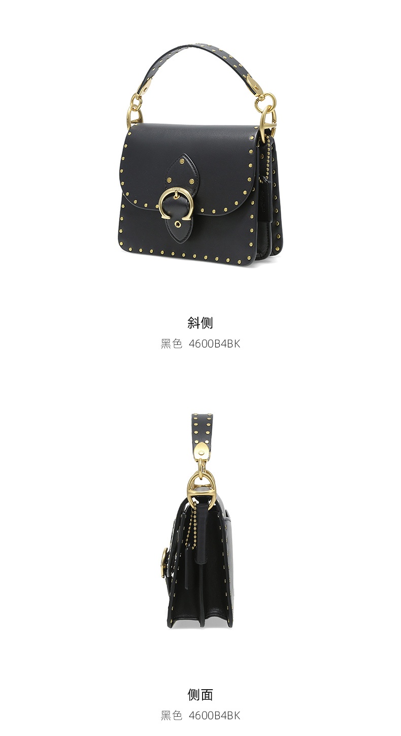 商品Coach|蔻驰专柜款BEAT迷你女士PVC配皮单肩手提包,价格¥3235,第16张图片详细描述