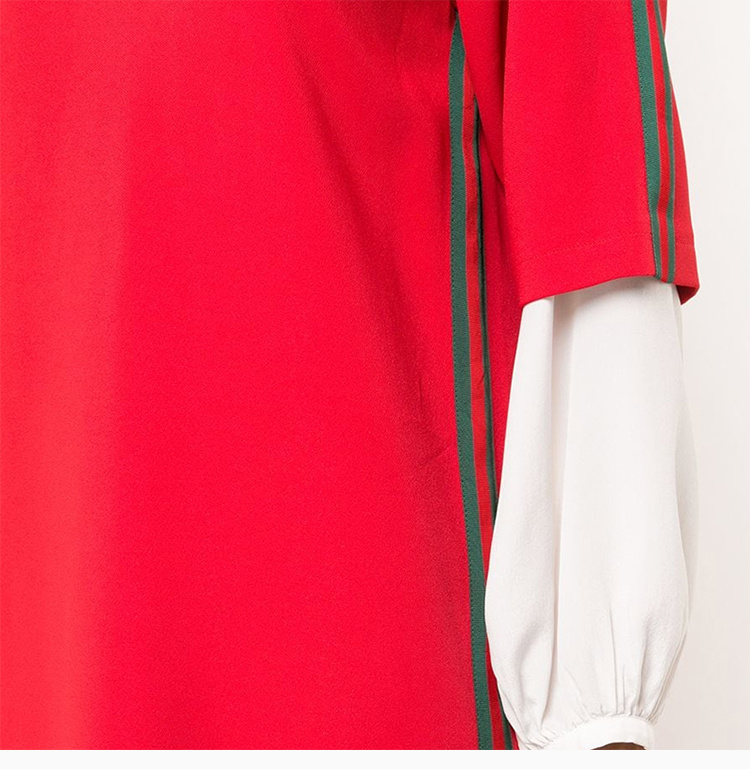商品[国内直发] Gucci|GUCCI 红色女士连衣裙 528977-KR01-6100,价格¥8268,第8张图片详细描述