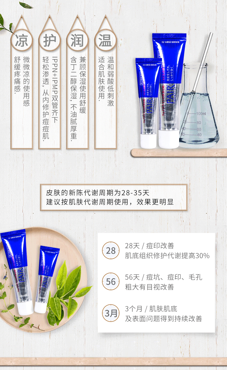 商品[国内直发] LION|【痘痘肌救星】日本LION/狮王祛痘膏14g/24g粉刺暗疮膏修护青春痘,价格¥56,第3张图片详细描述