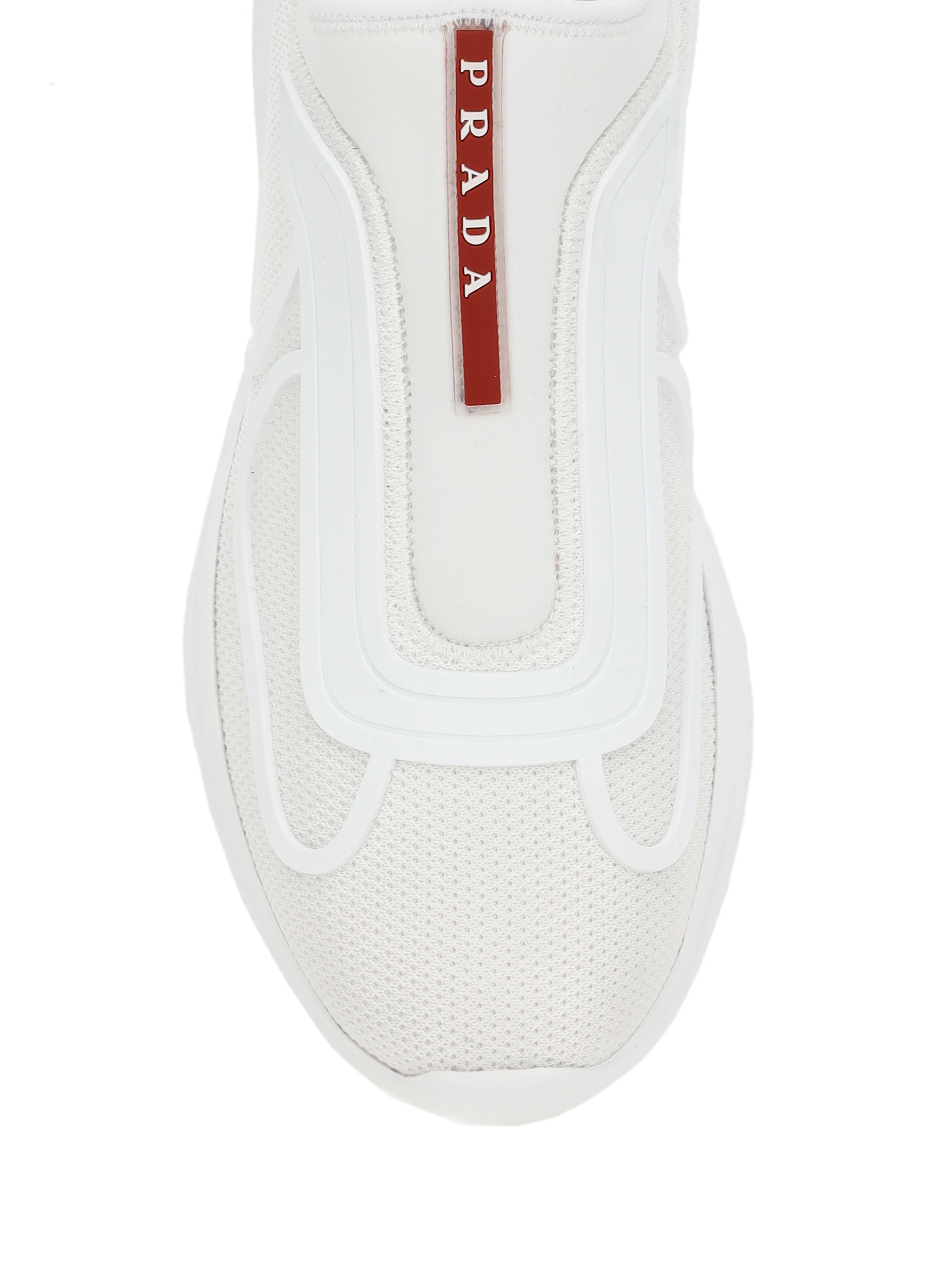 商品Prada|PRADA 男士白色运动鞋 4E3521-ELN-F0009,价格¥4126,第6张图片详细描述